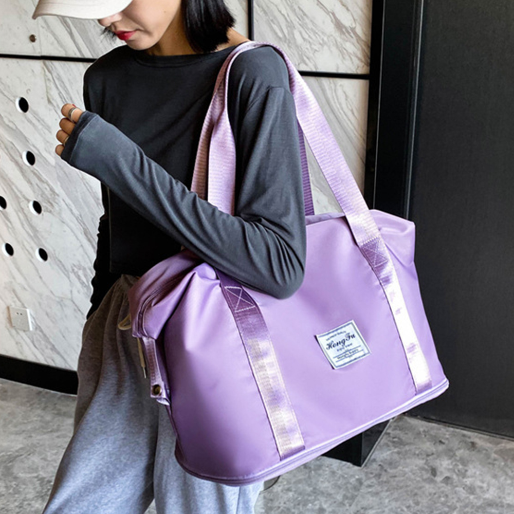 旅行バッグ 拡張機能付き大容量ボストンバッグ 旅行鞄