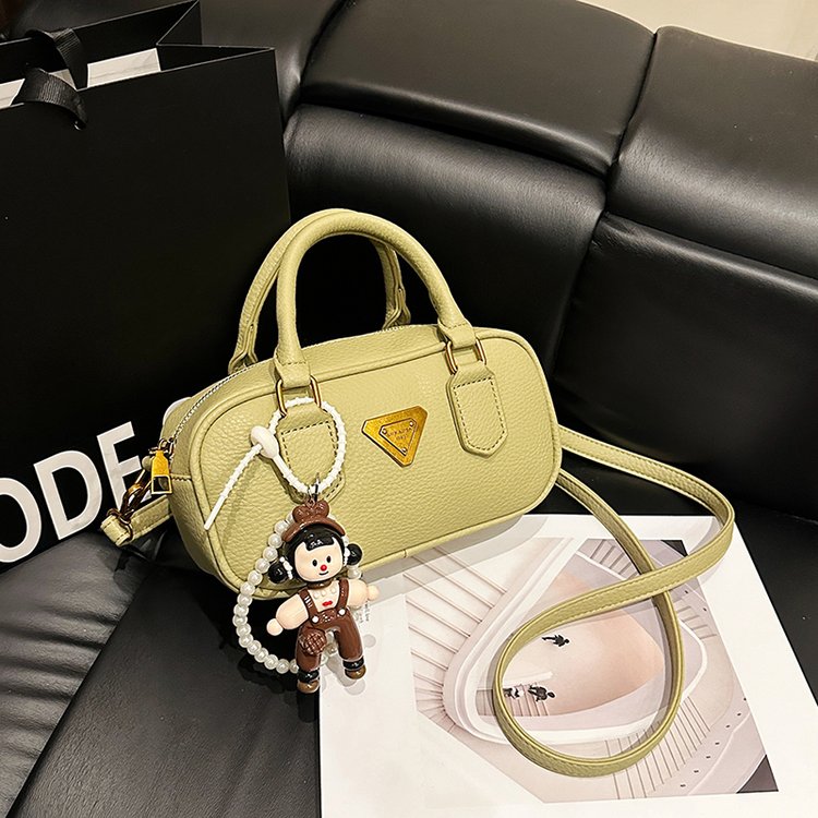 旅行バッグ 上品ミニボストン アクセサリー付き手提げ鞄