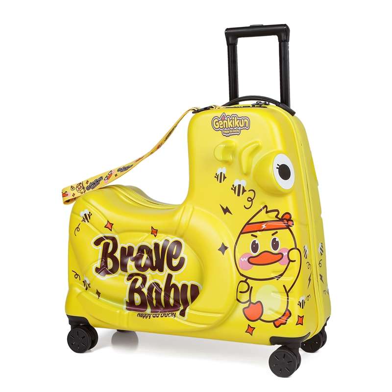 旅行バッグ お子様用キャラクター乗れるキャリーケース