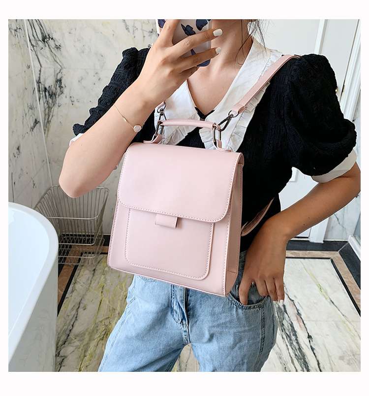 旅行バッグ 上品シンプル ミニスクエアショルダー