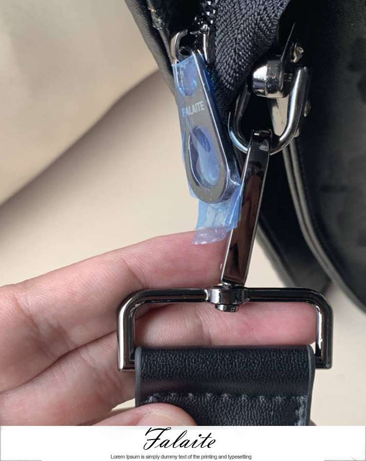 旅行バッグ 本革編込みビジネストート