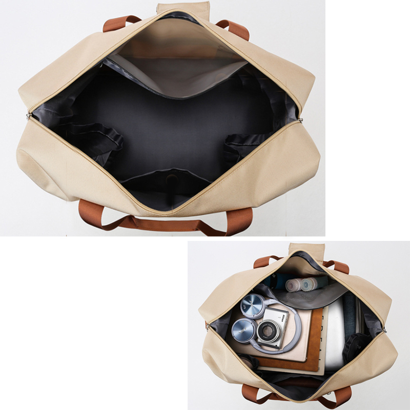 旅行バッグ レディース大容量ボストンバッグ靴収納付き斜め掛け旅行鞄