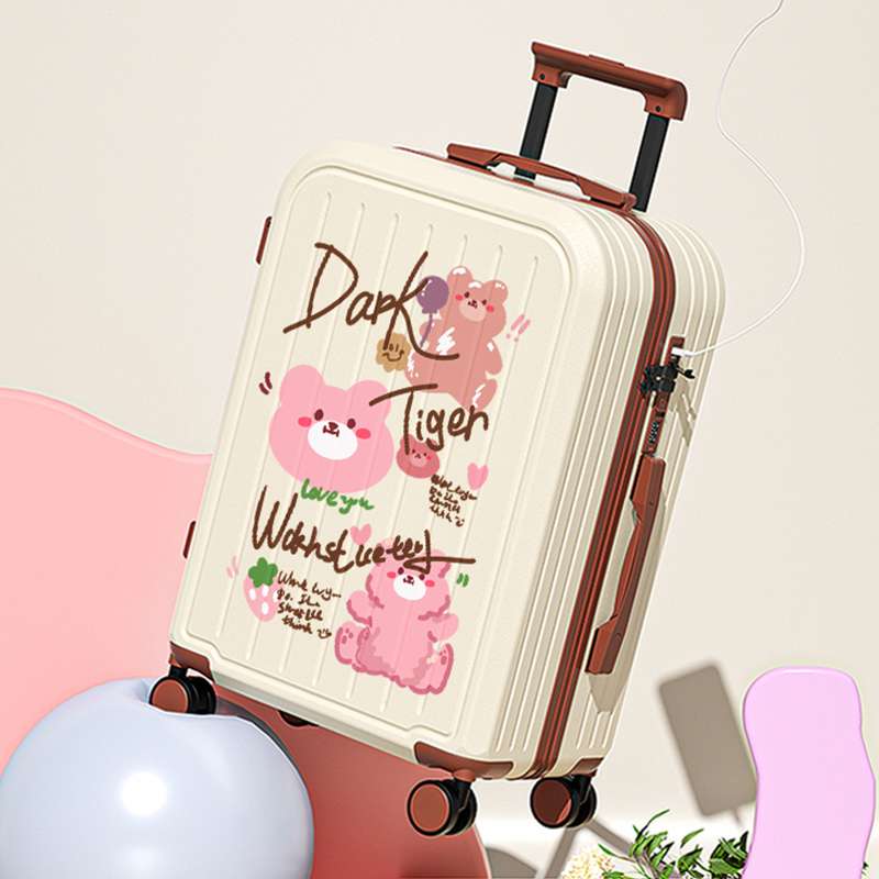 旅行バッグ かわいいクマさんのトラベルケース
