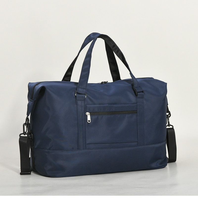旅行バッグ 大容量軽量ナイロン製二層式ボストンバッグ