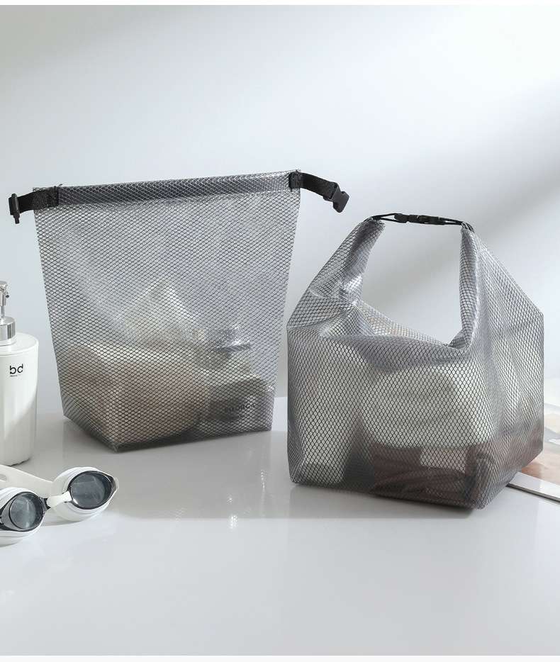 旅行バッグ 軽量防水メッシュトラベルポーチ