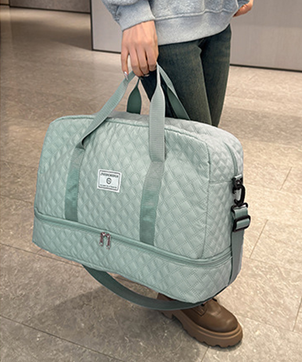 旅行バッグ キルティング ボストンバッグ 大容量 旅行鞄