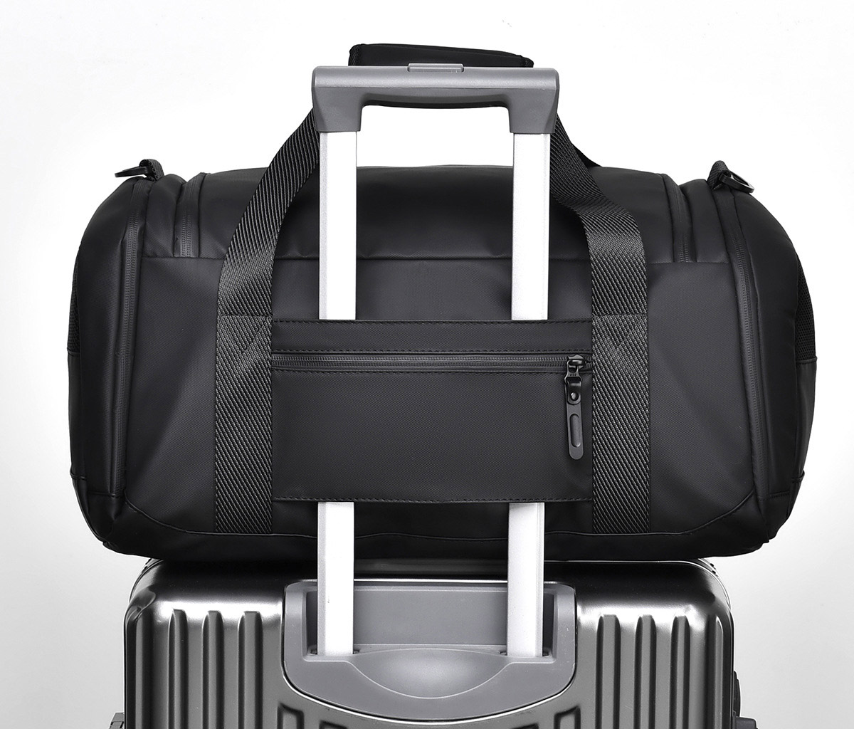 旅行バッグ 防水ボストンバッグ 大容量斜め掛け旅行鞄 靴収納付き男女兼用