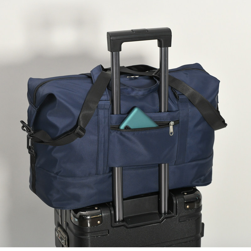 旅行バッグ 大容量軽量ナイロン製二層式ボストンバッグ