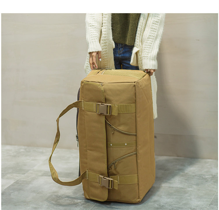 旅行バッグ 大容量多機能背負い式ボストンバッグ