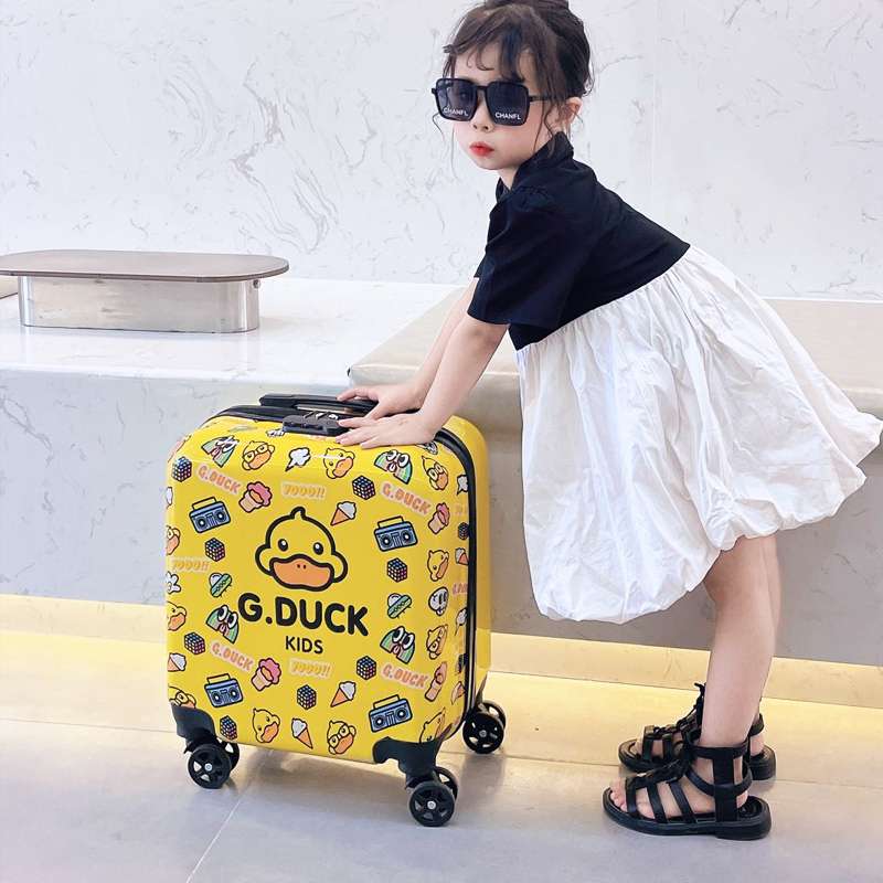 旅行バッグ あひるちゃんのわくわくトランク