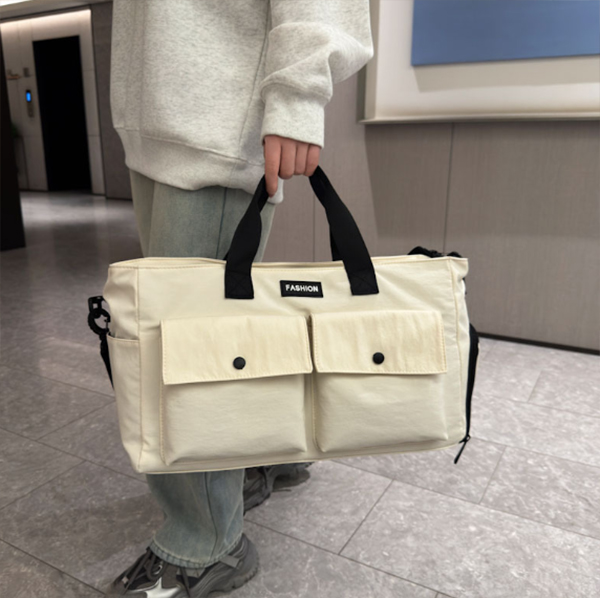 旅行バッグ 大容量ボストンバッグ 斜め掛け対応 靴収納付き 旅行鞄 男女兼用