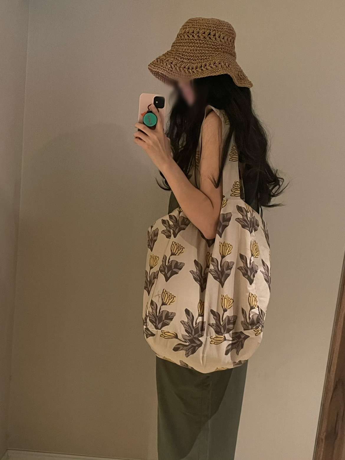 旅行バッグ 花咲く草原のお散歩バッグ