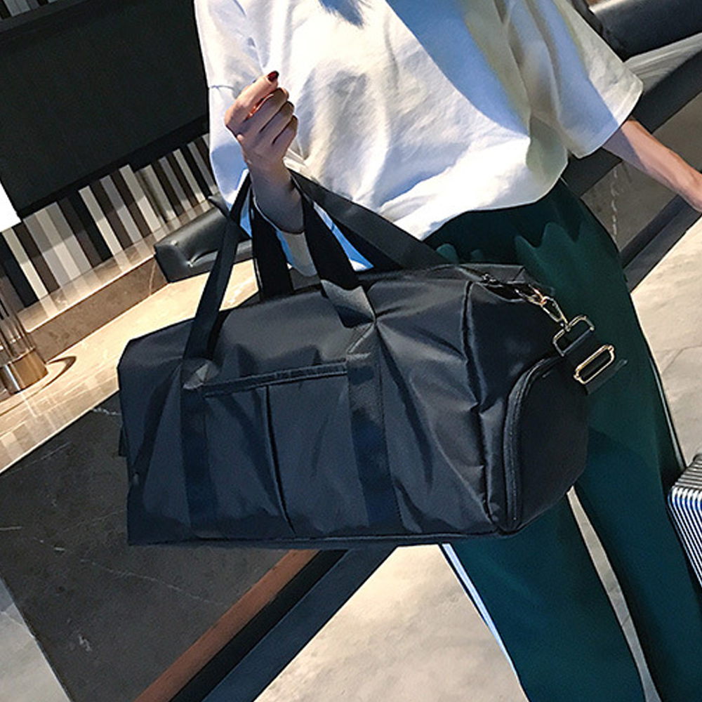 多機能ボストンバッグ 男女兼用 靴収納付き旅行バッグ