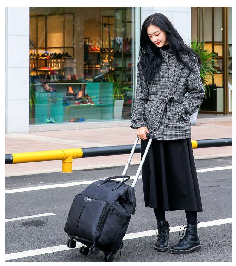 旅行バッグ 多機能折りたたみ式旅行キャリーバッグ