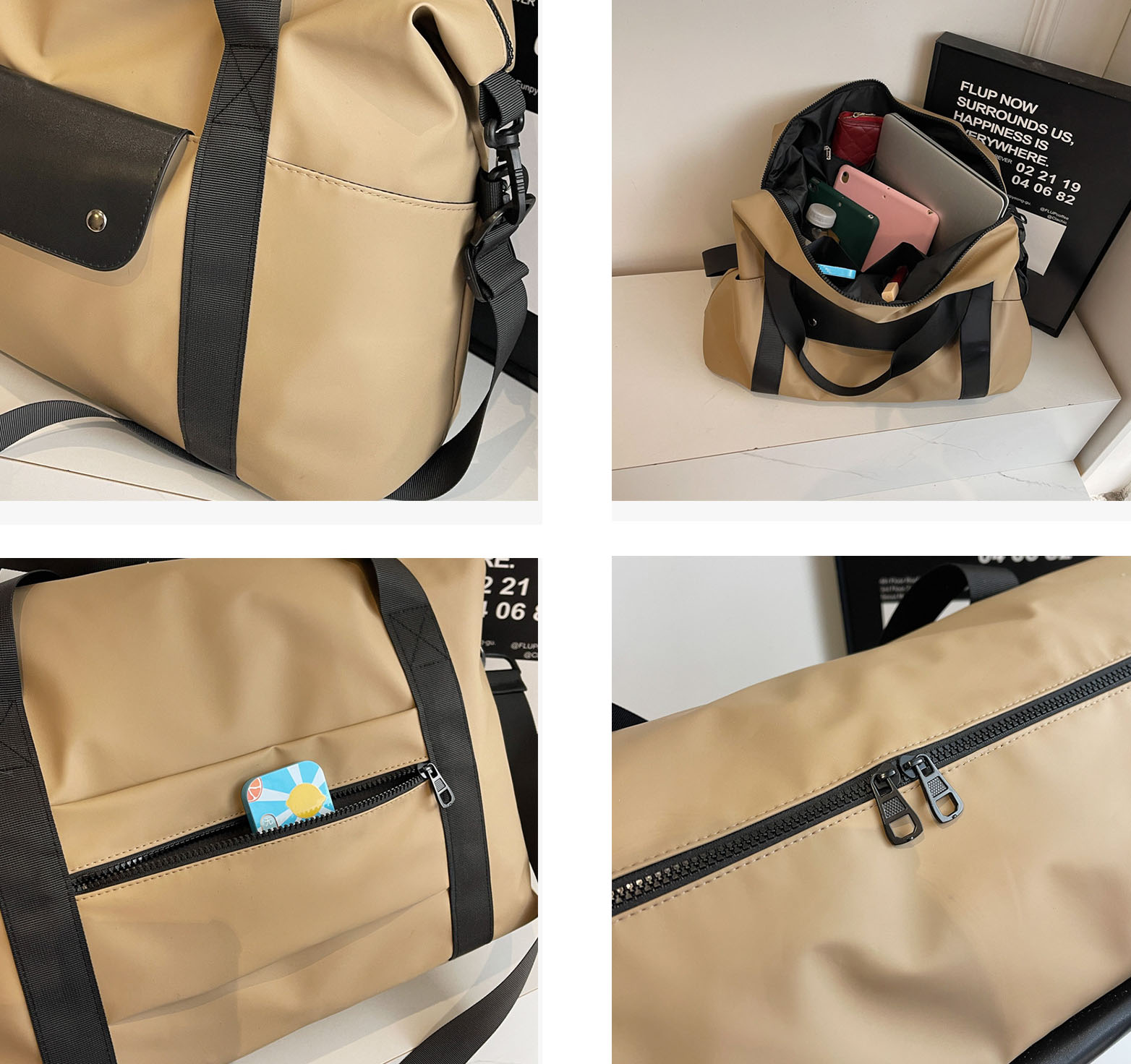 旅行バッグ 防水ボストンバッグ 大容量 靴入れ付き 男女兼用 旅行鞄