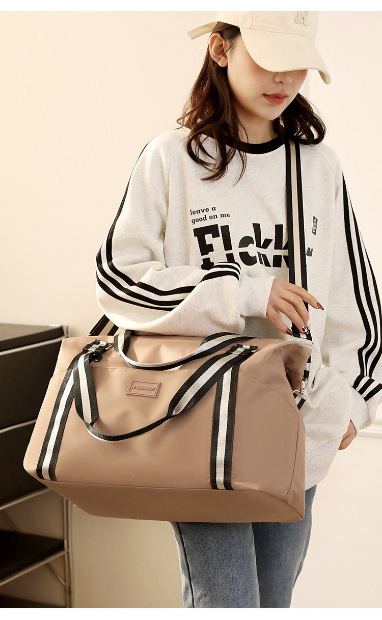 旅行バッグ 大容量ボストンバッグ 撥水加工 斜め掛け可能 旅行鞄