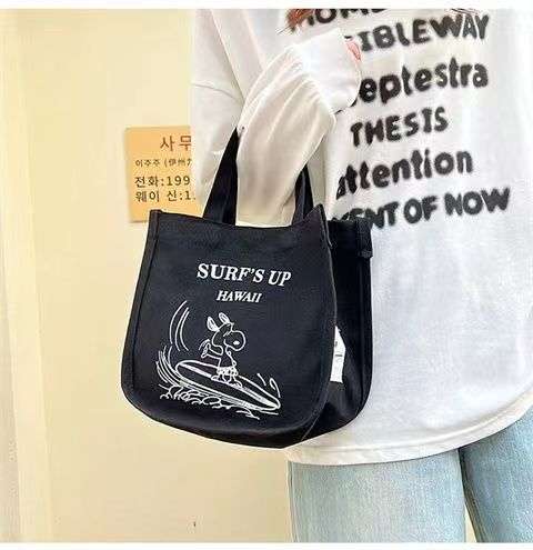 旅行バッグ スヌーピー風多機能トートバッグ