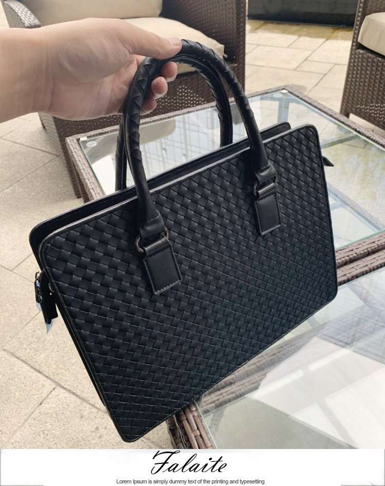 旅行バッグ 本革編込みビジネストート