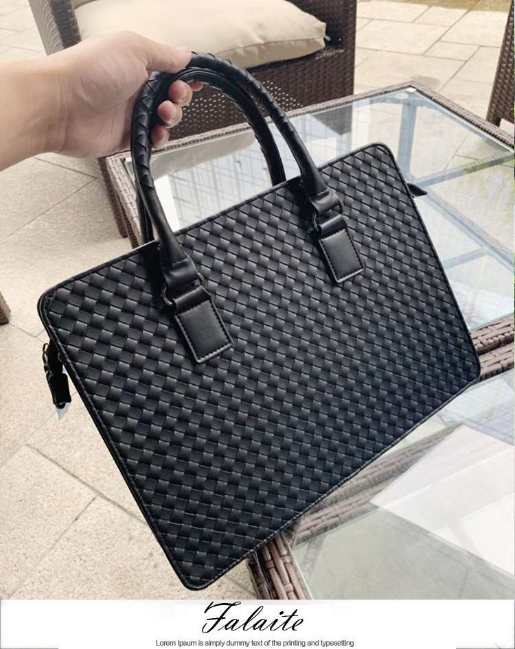旅行バッグ 本革編込みビジネストート
