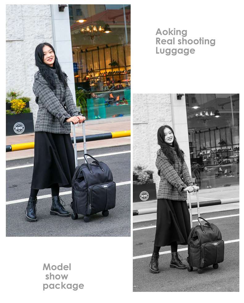 旅行バッグ 多機能折りたたみ式旅行キャリーバッグ