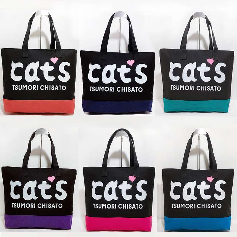 旅行バッグ 猫好きのための軽量トートバッグ