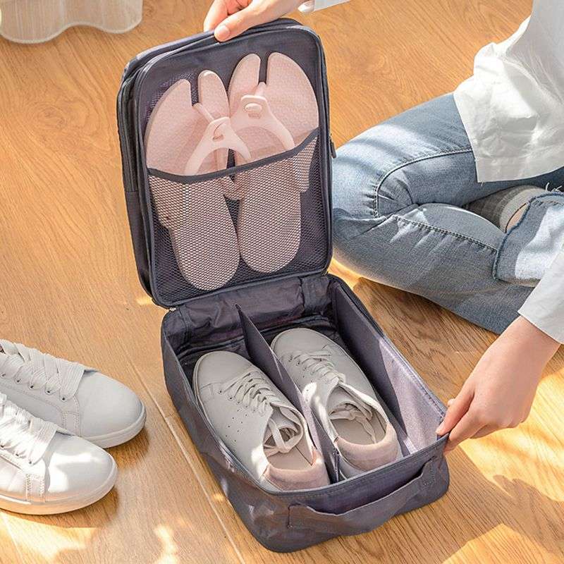旅行バッグ 靴専用 スマート収納ポーチ