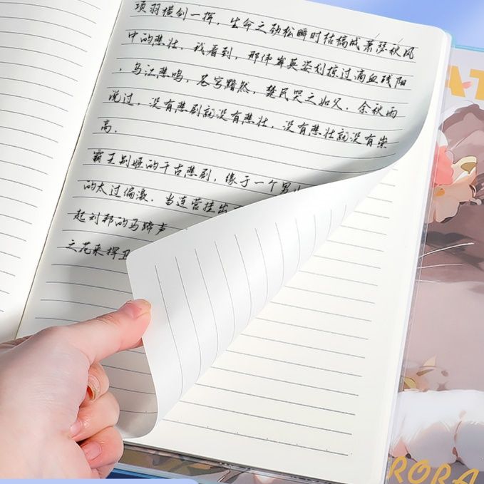 ノートカバー 花猫物語 夢見るねこのノートカバー