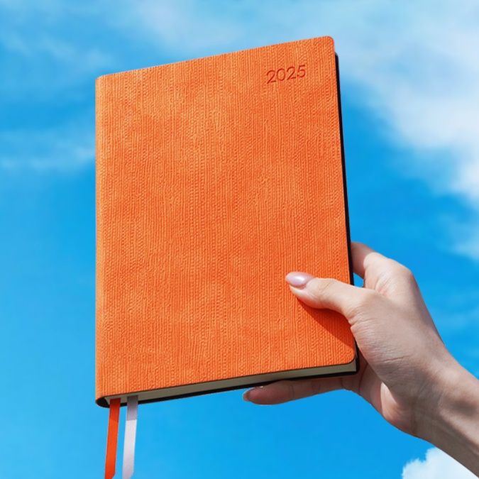 ノートカバー 二日一頁の効率手帳 日々の成長を見える化