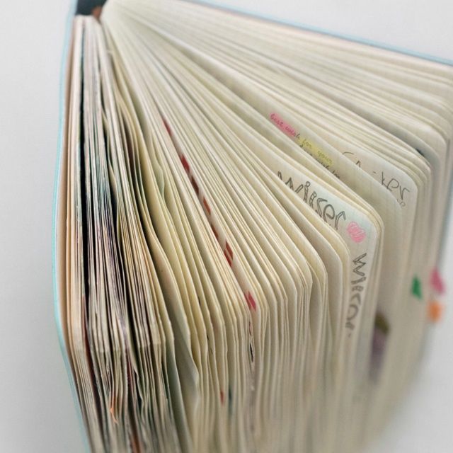 ノートカバー 横書き快適 厚紙不透明ノートカバー
