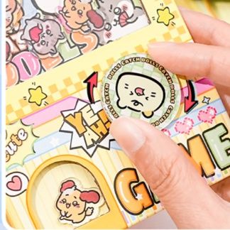 ノートカバー ゲーム風フルーツキャッチノートカバー