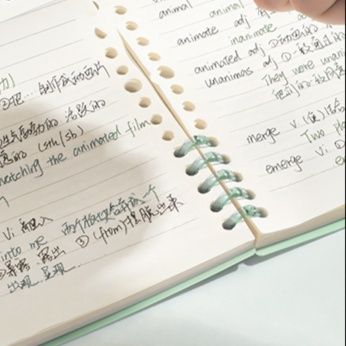 ノートカバー 心地よい書き心地の活頁式ノートカバー