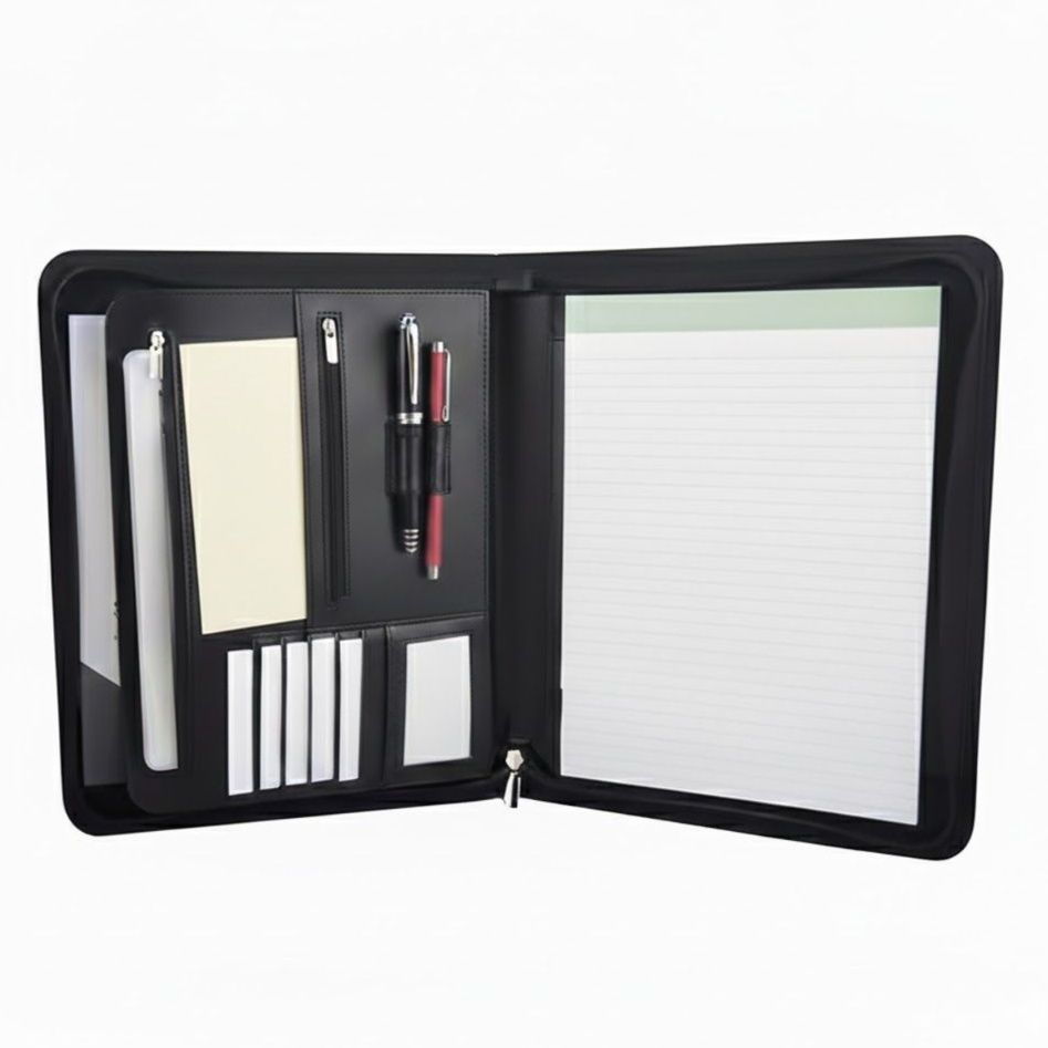 ノートカバー 多機能ビジネス手帳型ノートカバー