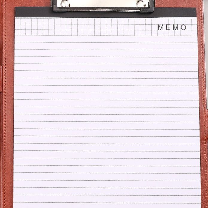 ノートカバー 高級合成皮革ベルト留め式