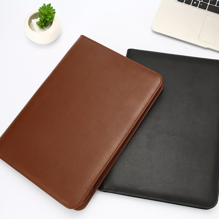 多機能ポケット付き電卓収納ファスナー式