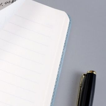 ノートカバー 多機能ジッパーポケット付き