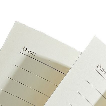 ノートカバー 配色切替ベルト留めノートカバー