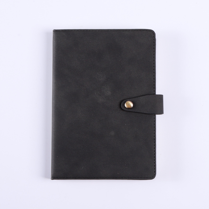 ノートカバー 本革調ペンホルダー付き手帳型ノートカバー
