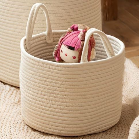 ぬいぐるみ収納かご 持ち手付き かご|ぬいぐるみ収納専門通販 Nuipoke