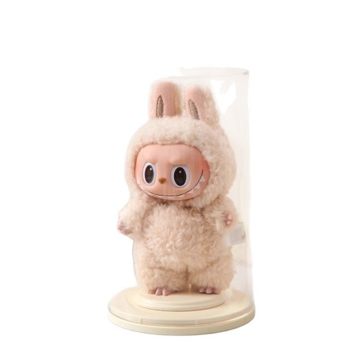 ぬいぐるみ収納透明ケース 円筒型 台座付き ケース|ぬいぐるみ収納専門