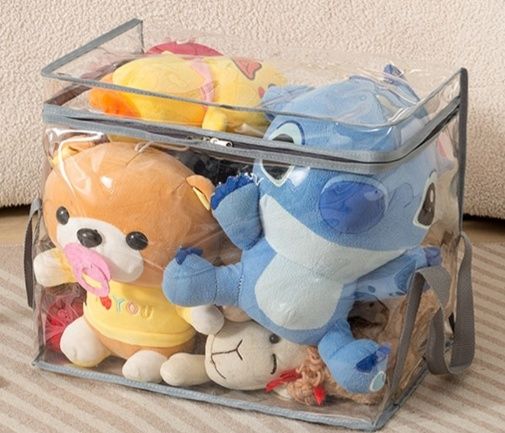 透明仕様 ぬいぐるみ収納バッグ