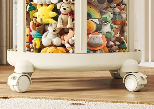 くるくる回転式ぬいぐるみ収納タワー タワー|ぬいぐるみ収納専門通販