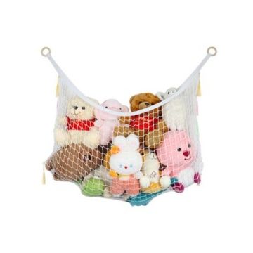 壁掛けネット式 ぬいぐるみ収納ハンモック