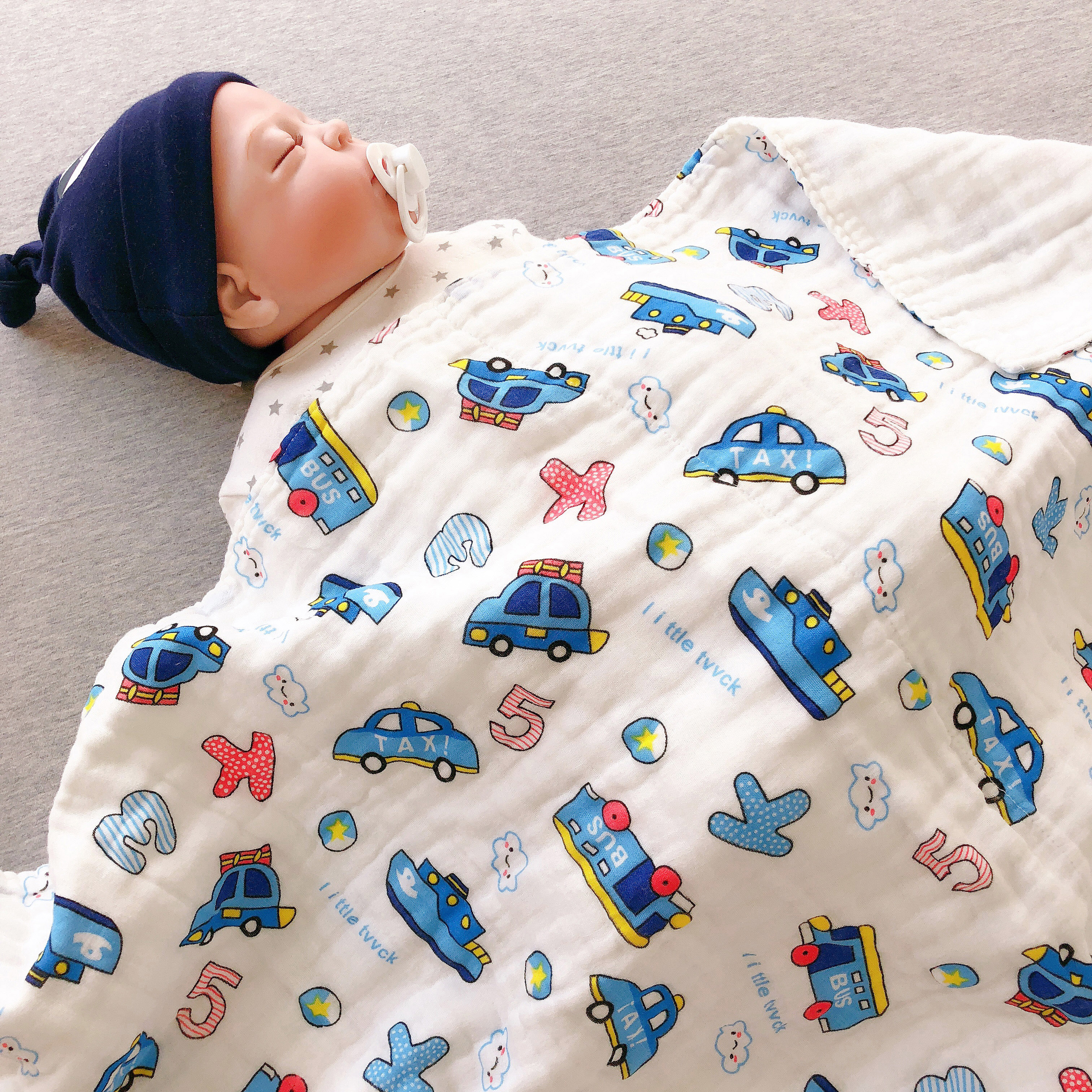 バスタオル ガーゼ 6重 日本風 綿100 新生児 おくるみ ブランケット 子供用 吸水 通気性