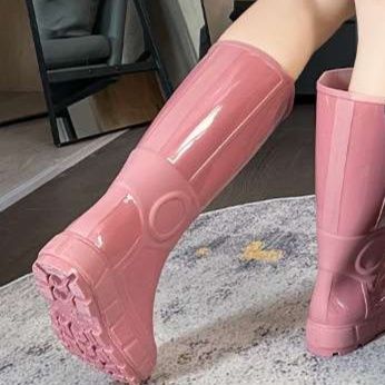 レディース長靴 都会的でおしゃれな防水レインブーツ