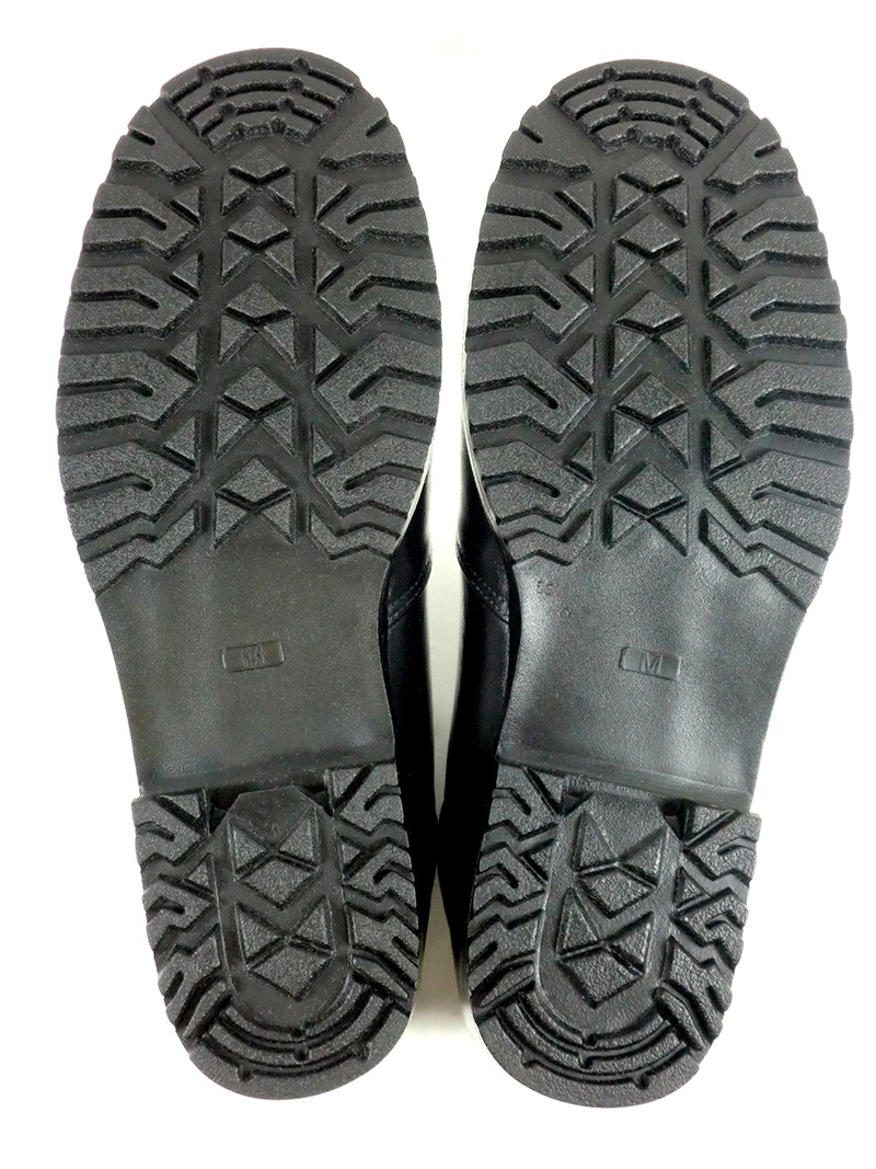 完全防水ボア付きレザー調ショートレインブーツ