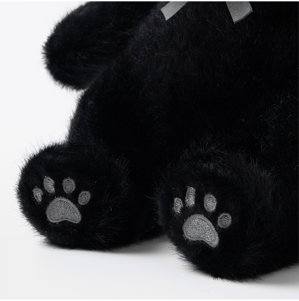 猫ぬいぐるみ おめかしリボン夜空のともだち