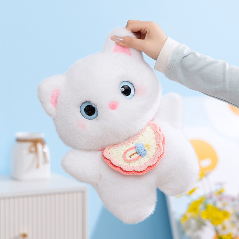 猫ぬいぐるみ ふわもち天使のにゃんこ