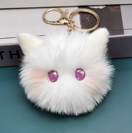 猫ぬいぐるみ ふわころ猫のバッグチャーム