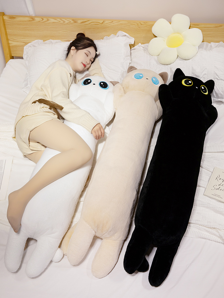 猫ぬいぐるみ おやすみまったり抱き枕ねこ