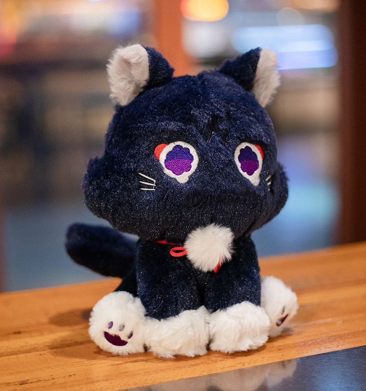 猫ぬいぐるみ 夜空の瞳 ふわもち子猫